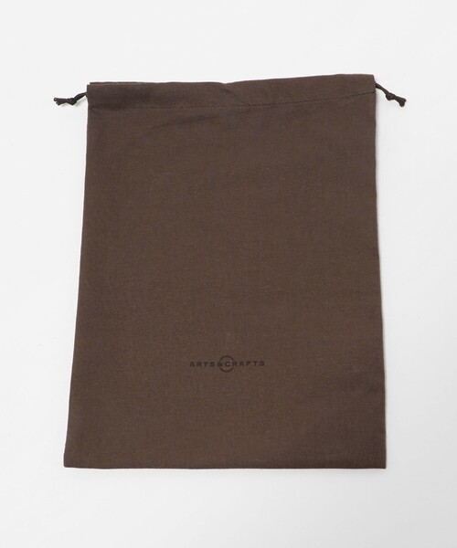 ARTS & CRAFTS（アーツアンドクラフト）の「＜ARTS&CRAFTS＞ドローストリング ポーチ S（ショルダーバッグ・メンズ・ブラック・FREE）」の10枚目の写真