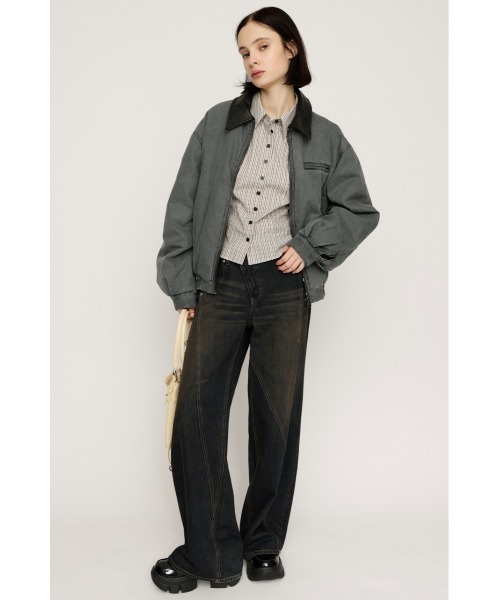 SLY（スライ）の「【2026SS新作】COMPACT SH コンパクト シャツ 冬服 春服（シャツ/ブラウス・レディース・ブルー系その他/ホワイト系その他2・FREE）」の3枚目の写真