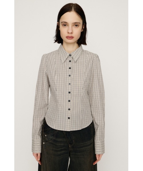 SLY（スライ）の「【2026SS新作】COMPACT SH コンパクト シャツ 冬服 春服（シャツ/ブラウス・レディース・ブルー系その他/ホワイト系その他2・FREE）」の5枚目の写真