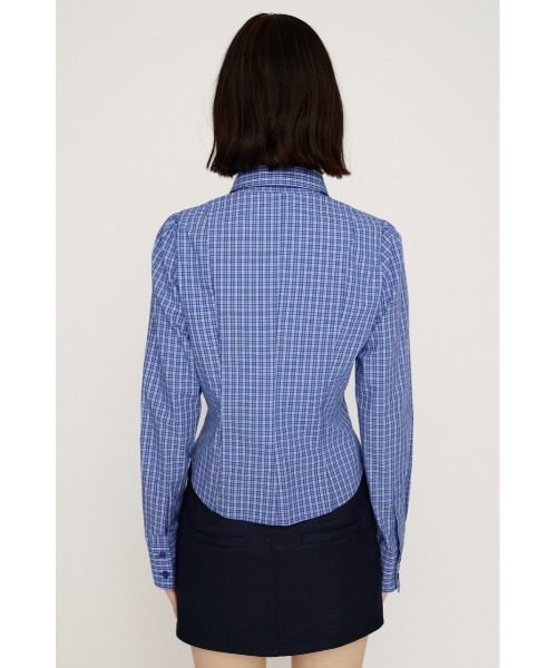 SLY（スライ）の「【2026SS新作】COMPACT SH コンパクト シャツ 冬服 春服（シャツ/ブラウス・レディース・ブルー系その他/ホワイト系その他2・FREE）」の10枚目の写真