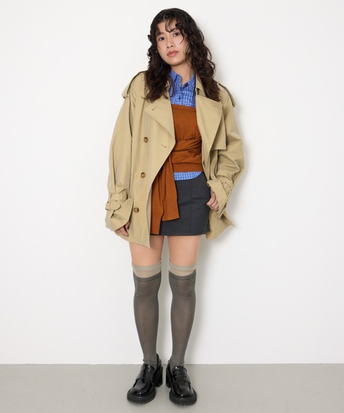 SLY（スライ）の「【2026SS新作】COMPACT SH コンパクト シャツ 冬服 春服（シャツ/ブラウス・レディース・ブルー系その他/ホワイト系その他2・FREE）」の14枚目の写真