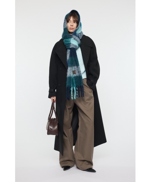 MOUSSY(マウジー)の「DRAWSTRING トラックパンツ(スラックス・レディース・ネイビー/ブラウン系その他/ライトブラウン・1/2)」の21枚目の写真