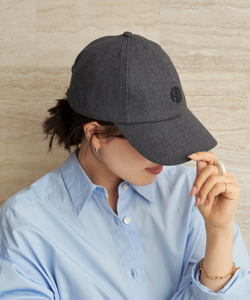 plage（プラージュ）の「ANINE BING / アニービン JEREMY BASEBALL AB キャップ（キャップ・レディース・グレー・FREE）」の6枚目の写真