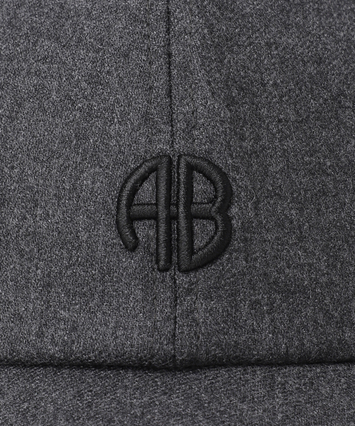 plage（プラージュ）の「ANINE BING / アニービン JEREMY BASEBALL AB キャップ（キャップ・レディース・グレー・FREE）」の2枚目の写真