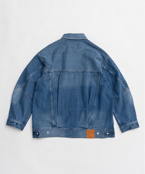 PRANK PROJECT（プランクプロジェクト）の「【Pre-Order】オーバージージャン / Over-Size Jacket（デニムジャケット・レディース・ブルー/ピンクベージュ・FREE）」の20枚目の写真