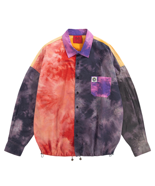 CONECTX(コネクト エックス)の「Hand bleached cotton shirts (color block ver.)(シャツ/ブラウス・レディース・その他・MEDIUM/LARGE)」の3枚目の写真