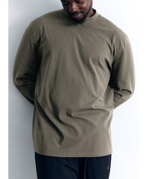 AIRIT（アイリット）の「ソフトワームモックネックLS AM1173 BG（Tシャツ/カットソー）」