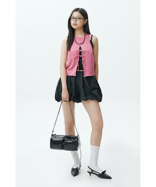 BBYB(ビービーワイビー)の「背面下ポケットユーティリティショルダー(ブルー)(ショルダーバッグ・レディース・ブルー・FREE)」の7枚目の写真
