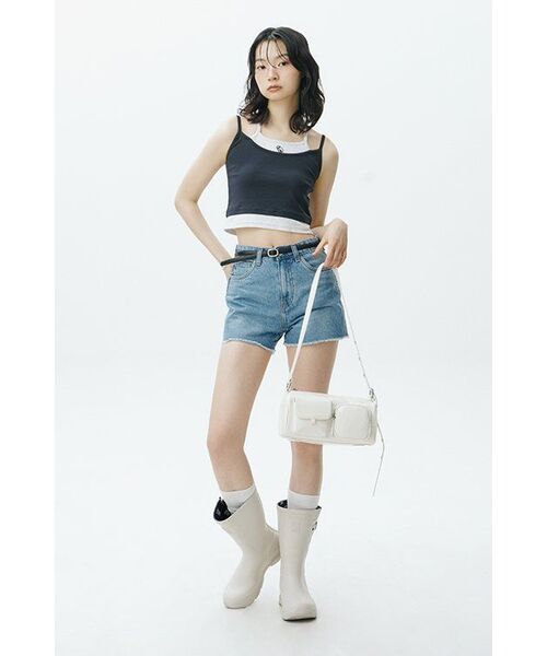 BBYB(ビービーワイビー)の「背面下ポケットユーティリティショルダー(ブルー)(ショルダーバッグ・レディース・ブルー・FREE)」の8枚目の写真