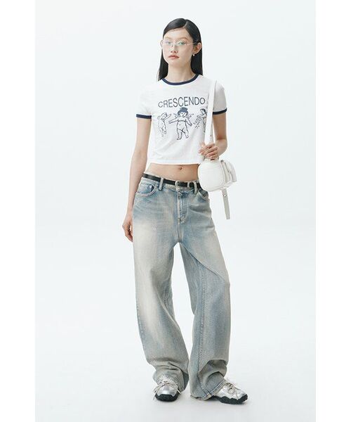 BBYB(ビービーワイビー)の「背面下ポケットユーティリティショルダー(ブルー)(ショルダーバッグ・レディース・ブルー・FREE)」の9枚目の写真
