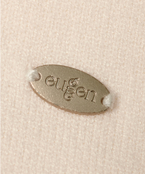 EUGGEN(ユジェン)の「アンティークスモールロゴハーフニットカーディガン_オートミール(カーディガン/ボレロ・レディース・その他・SMALL/MEDIUM/LARGE)」の8枚目の写真