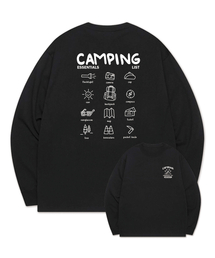 BEMIGHTY（ビーマイティー）の「Camping List Sleeveless Shibori Long Sleeve T-Shirt [Black]（Tシャツ/カットソー）」