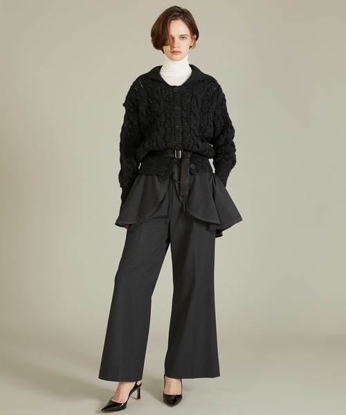 crinkle crinkle crinkle（クリンクルクリンクルクリンクル）の「【crinkle crinkle crinkle】popcorn hand knit cardigan/ポップコーンハンドニットカーディガン（カーディガン/ボレロ・レディース・アイボリー・FREE）」の13枚目の写真