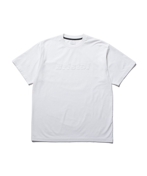 F.C.Real Bristol(エフシーレアルブリストル)の「CUT-OFF LOGO TEE(Tシャツ/カットソー・メンズ・ブラック/ホワイト/レッド/ブルー・X-LARGE/LARGE/MEDIUM/SMALL/XX-LARGE)」の2枚目の写真
