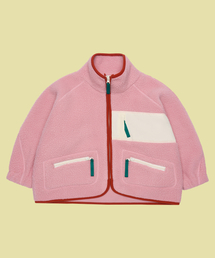 FRISE（フリゼ）の「FRISE SHERPA FLEECE JACKET, candypink（ブルゾン）」