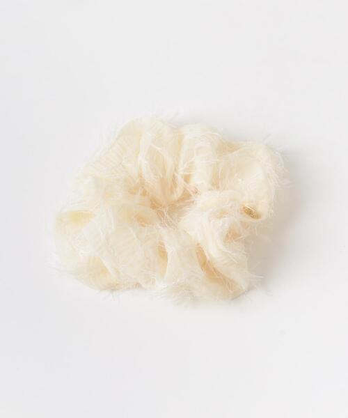 SMELLY（スメリー）の「シアーフリンジシュシュ（シュシュ・レディース・アイボリー・-）」の8枚目の写真