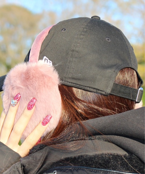 ALWAYS GOOD TIME（オルウェイズグッドタイム）の「【AGTSELECT/AGTセレクト】ファーイヤーマフ（イヤーマフ・レディース・ピンク/ベージュ/グレー/アイボリー・FREE）」の4枚目の写真