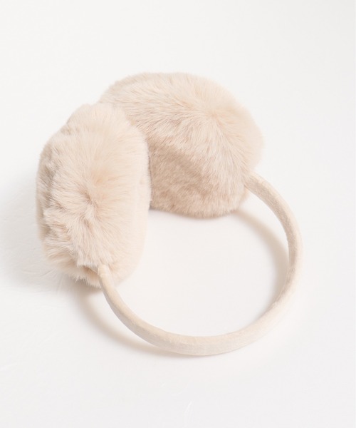 ALWAYS GOOD TIME（オルウェイズグッドタイム）の「【AGTSELECT/AGTセレクト】ファーイヤーマフ（イヤーマフ・レディース・ピンク/ベージュ/グレー/アイボリー・FREE）」の6枚目の写真