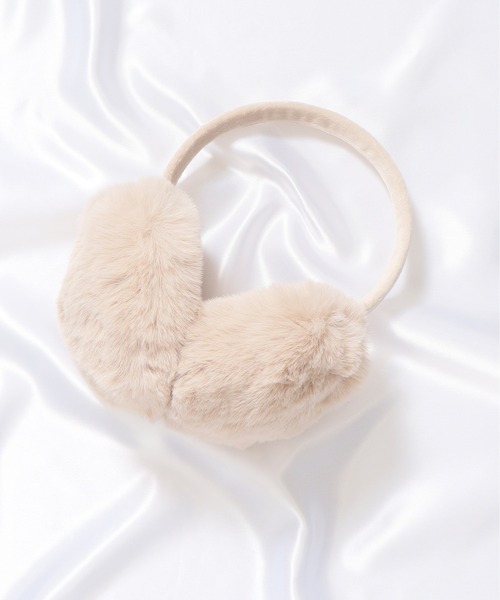 ALWAYS GOOD TIME（オルウェイズグッドタイム）の「【AGTSELECT/AGTセレクト】ファーイヤーマフ（イヤーマフ・レディース・ピンク/ベージュ/グレー/アイボリー・FREE）」の5枚目の写真