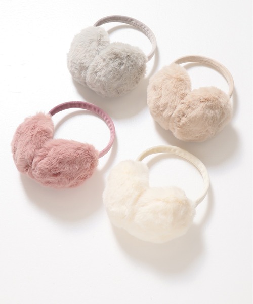 ALWAYS GOOD TIME（オルウェイズグッドタイム）の「【AGTSELECT/AGTセレクト】ファーイヤーマフ（イヤーマフ・レディース・ピンク/ベージュ/グレー/アイボリー・FREE）」の11枚目の写真