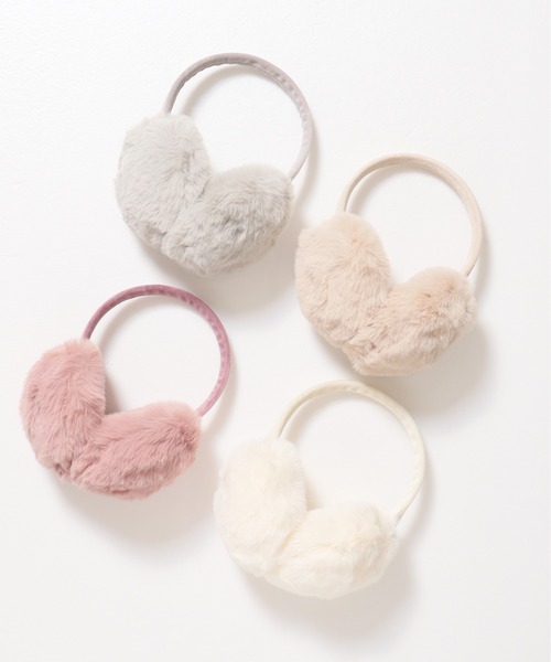 ALWAYS GOOD TIME（オルウェイズグッドタイム）の「【AGTSELECT/AGTセレクト】ファーイヤーマフ（イヤーマフ・レディース・ピンク/ベージュ/グレー/アイボリー・FREE）」の10枚目の写真