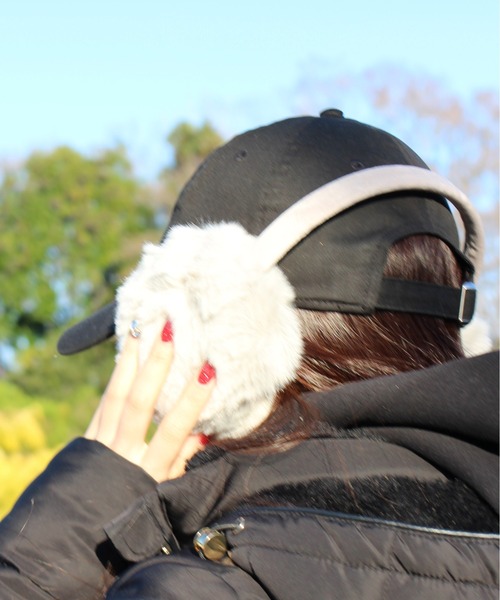 ALWAYS GOOD TIME（オルウェイズグッドタイム）の「【AGTSELECT/AGTセレクト】ファーイヤーマフ（イヤーマフ・レディース・ピンク/ベージュ/グレー/アイボリー・FREE）」の15枚目の写真