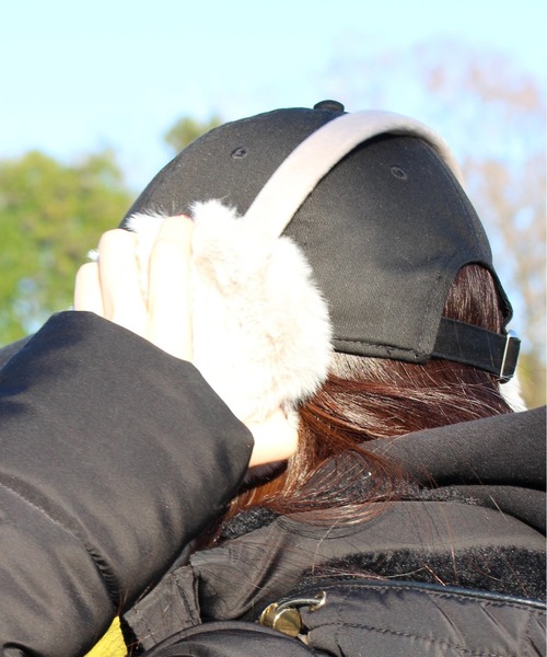 ALWAYS GOOD TIME（オルウェイズグッドタイム）の「【AGTSELECT/AGTセレクト】ファーイヤーマフ（イヤーマフ・レディース・ピンク/ベージュ/グレー/アイボリー・FREE）」の17枚目の写真