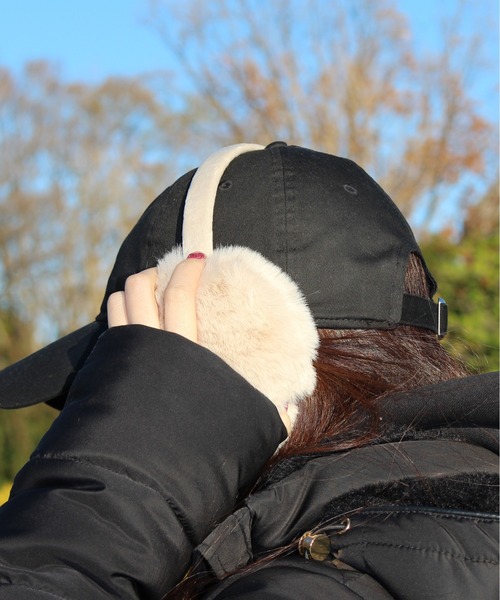 ALWAYS GOOD TIME（オルウェイズグッドタイム）の「【AGTSELECT/AGTセレクト】ファーイヤーマフ（イヤーマフ・レディース・ピンク/ベージュ/グレー/アイボリー・FREE）」の22枚目の写真