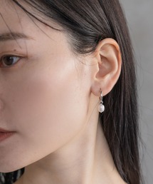 A part by | フープパールピアス(ピアス（両耳用）)