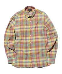 BEAMS PLUS（ビームスプラス）の「インディアンマドラスチェック ボタンダウン シャツ（シャツ/ブラウス）」