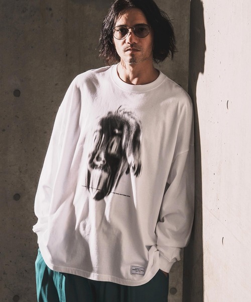 mlt5523-Over Silhouette L-SL T(ein） ロングスリーブTシャツ