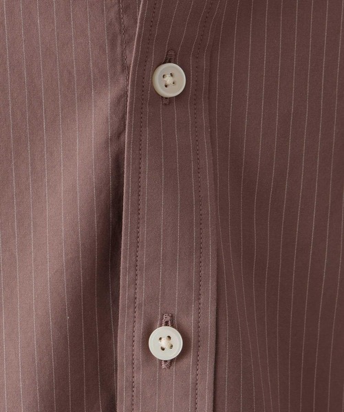 GLOBAL WORK（グローバルワーク）の「イージーケアブロードシャツ/601049（シャツ/ブラウス・メンズ・サックスブルー系6/ブラウン系6/ベージュ/ネイビー系9/オフホワイト/サックスブルー・LARGE/MEDIUM/SMALL/X-LARGE）」の18枚目の写真