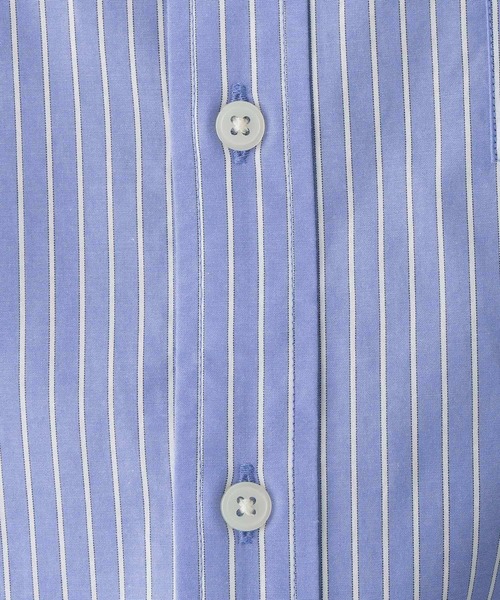 GLOBAL WORK（グローバルワーク）の「イージーケアブロードシャツ/601049（シャツ/ブラウス・メンズ・サックスブルー系6/ブラウン系6/ベージュ/ネイビー系9/オフホワイト/サックスブルー・LARGE/MEDIUM/SMALL/X-LARGE）」の21枚目の写真