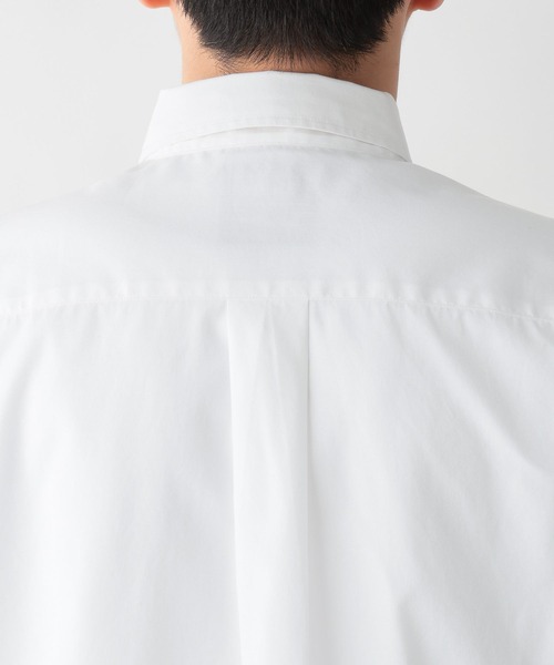 GLOBAL WORK（グローバルワーク）の「イージーケアブロードシャツ/601049（シャツ/ブラウス・メンズ・サックスブルー系6/ブラウン系6/ベージュ/ネイビー系9/オフホワイト/サックスブルー・LARGE/MEDIUM/SMALL/X-LARGE）」の12枚目の写真