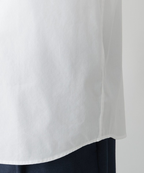 GLOBAL WORK（グローバルワーク）の「イージーケアブロードシャツ/601049（シャツ/ブラウス・メンズ・サックスブルー系6/ブラウン系6/ベージュ/ネイビー系9/オフホワイト/サックスブルー・LARGE/MEDIUM/SMALL/X-LARGE）」の15枚目の写真