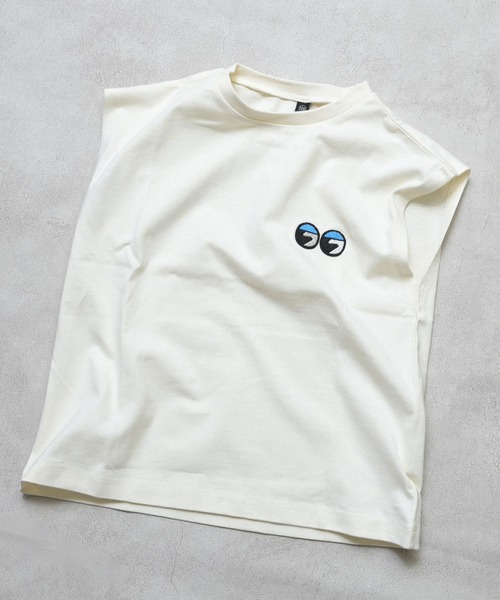 Life Support Products(ライフサポートプロダクツ)の「【オーガニックコットン】ボックスタンクトップ(タンクトップ・キッズ・ピンク/ブルー/イエロー/チャコール/ホワイト・110/100/95/90/80/150/140/130/120)」の2枚目の写真