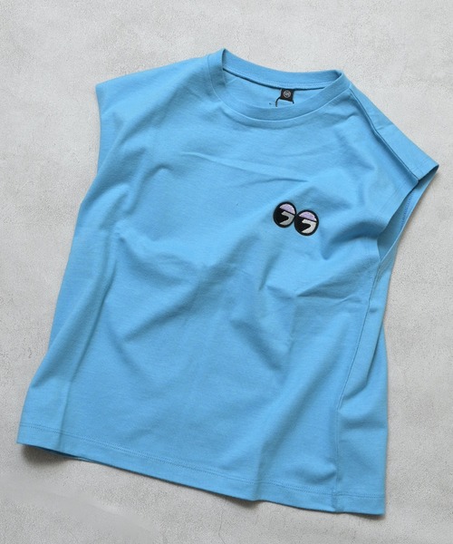 Life Support Products(ライフサポートプロダクツ)の「【オーガニックコットン】ボックスタンクトップ(タンクトップ・キッズ・ピンク/ブルー/イエロー/チャコール/ホワイト・110/100/95/90/80/150/140/130/120)」の4枚目の写真