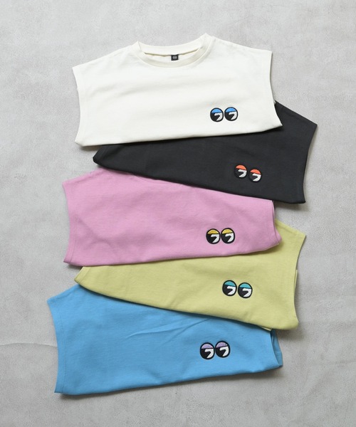 Life Support Products(ライフサポートプロダクツ)の「【オーガニックコットン】ボックスタンクトップ(タンクトップ・キッズ・ピンク/ブルー/イエロー/チャコール/ホワイト・110/100/95/90/80/150/140/130/120)」の7枚目の写真