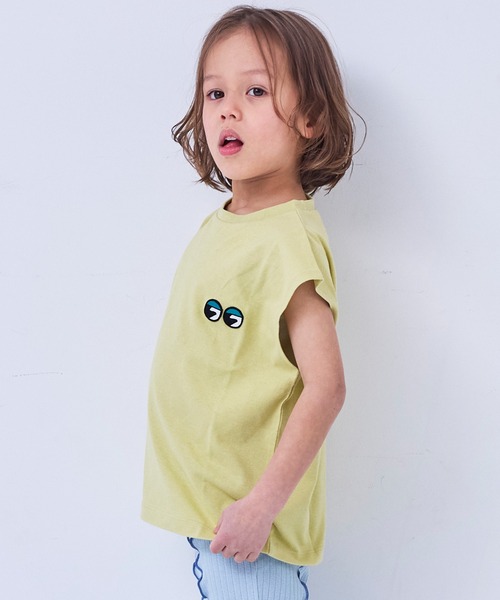 Life Support Products(ライフサポートプロダクツ)の「【オーガニックコットン】ボックスタンクトップ(タンクトップ・キッズ・ピンク/ブルー/イエロー/チャコール/ホワイト・110/100/95/90/80/150/140/130/120)」の9枚目の写真