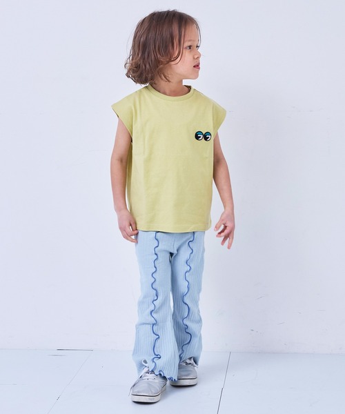 Life Support Products(ライフサポートプロダクツ)の「【オーガニックコットン】ボックスタンクトップ(タンクトップ・キッズ・ピンク/ブルー/イエロー/チャコール/ホワイト・110/100/95/90/80/150/140/130/120)」の11枚目の写真