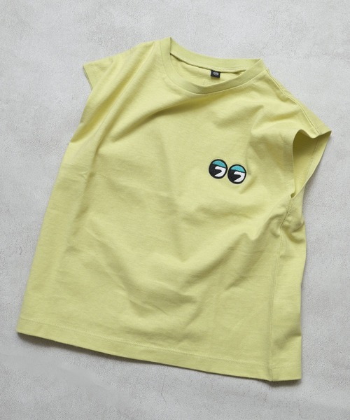 Life Support Products(ライフサポートプロダクツ)の「【オーガニックコットン】ボックスタンクトップ(タンクトップ・キッズ・ピンク/ブルー/イエロー/チャコール/ホワイト・110/100/95/90/80/150/140/130/120)」の8枚目の写真