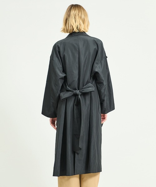 ESTNATION（エストネーション）の「ESTNATION / スタンドカラーコート（その他アウター・レディース・ブラック・38/36）」の4枚目の写真