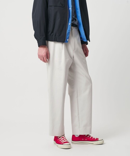 BEAUTY&YOUTH UNITED ARROWS（ビューティーアンドユースユナイテッドアローズ）の「フィブリル コットン スラックス NO.9（スラックス・メンズ・ネイビー/ライトグレー・S/XL/L/M）」の21枚目の写真