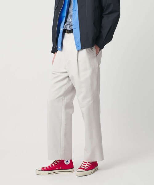 BEAUTY&YOUTH UNITED ARROWS（ビューティーアンドユースユナイテッドアローズ）の「フィブリル コットン スラックス NO.9（スラックス・メンズ・ネイビー/ライトグレー・S/XL/L/M）」の22枚目の写真