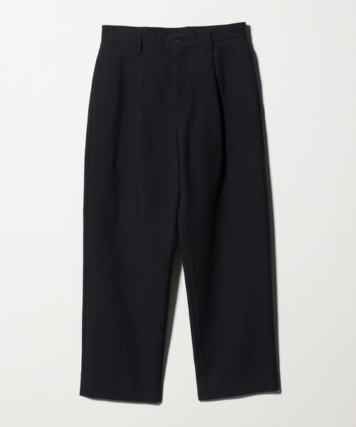 BEAUTY&YOUTH UNITED ARROWS（ビューティーアンドユースユナイテッドアローズ）の「フィブリル コットン スラックス NO.9（スラックス・メンズ・ネイビー/ライトグレー・S/XL/L/M）」の5枚目の写真