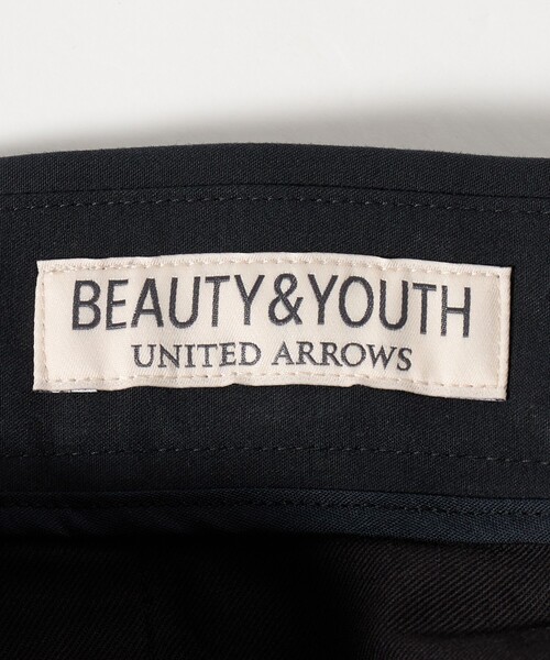 BEAUTY&YOUTH UNITED ARROWS（ビューティーアンドユースユナイテッドアローズ）の「フィブリル コットン スラックス NO.9（スラックス・メンズ・ネイビー/ライトグレー・S/XL/L/M）」の18枚目の写真