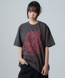 NOTHINGISBETTERTHANME（ナッシングイズベターザンミー）の「HAMBURGER STORE TEE_charcoal（Tシャツ/カットソー）」