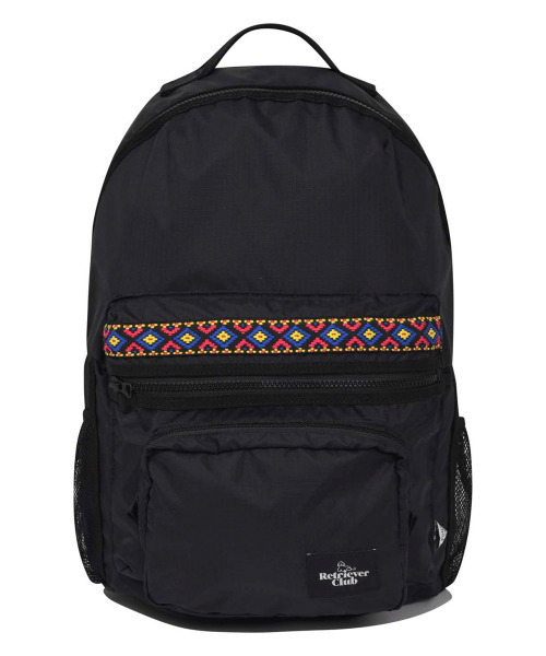 RC x FP AZTEC TRIBAL BACKPACK [BLACK]（バックパック/リュック 