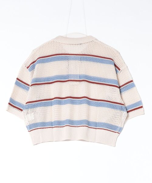 ムラサキスポーツ(ムラサキスポーツ)の「BEVERY HILLS P.C/ビバリーヒルズポロクラブ レディース 半袖 ポロシャツ 6287-9752(ポロシャツ・レディース・アイボリー/ライトグリーン/ネイビー・M)」の22枚目の写真