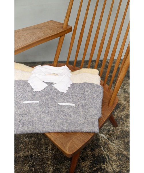 Petal-Edge Collar Knit Top（ニット/セーター）｜Her lip to（ハー